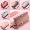 Leather Women Wallets Long Zipper Wallet Ladies Clutch Bag Purse Female Purses DF221