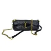 Bolsa de ombro de designer de marca de luxo para mulheres em forma de barril com corrente de diamante em corrente Bolsa Crossbody Chaoy036
