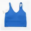 Align Tank Classic Popular Fiess Bra Butter Soft Women Sport Tank Gym Crop Yoga Vest Beauty Back Shockproof with Removable Chest Pad Wholesale