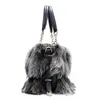 School Bags 2023 Winter Fashion Fur Bag High Quality Soft Plush Designer Lady Out Is Both Stylish And Generous.