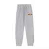 Designer Clothing Casual Pant Trendy Trapstar Yellow Grey Towel Embroidered Men's Women's Couple Relaxed Pants with Velvet Streetwear Jogger Trousers Sweatpants