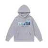 Designerkleidung Herren Sweatshirts Hoodie Trapstar Weiß Blau Handtuch Bestickter Plüsch Pullover Hosen Herbst Winter Herren Mit Kapuze Lässig Sport Verdickt Zweiteilig Se