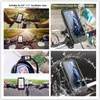 Bike Phone Mount Waterproof Cell Phone Holder 360 Rotation Motorcycle Phone Case Universal Bicycle Handlebar Phone Mount