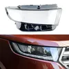 Per Ford Edge 2015-2018 Faro Borsette Lampada Ombra Maschere Copertura Trasparente Faro di Vetro Del Faro Copertura Lens Caso