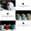 Бутылки для хранения керамические контейнеры для кофе сохранение банок пищевые контейнеры сахарные канистры закуски буфет кухонные крышки чай