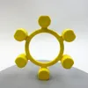 NOUVEAU Accouplement en élastomère Mikipulley absorbé Accouplements d'arbre jaune Jaw Spider CF-B-120 N = 120mm Fabriqué au Japon