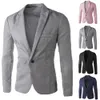 Męskie garnitury Blazerse Suit Suit Style w stylu Koreański Slim Slim Suit Casual Płaszcz Męs