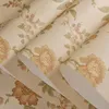 Duvar Kağıtları Dokuma Olmayan Stil Çiçek Vintage Duvar Kağıdı Yatak Odası Duvarları Oturma Odası Kanepe TV Arka Plan Duvar Ev Dekor Kağıt Rulo