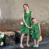 Familie Passende Outfits Mutter Töchter Passendes Ärmelloses Kleid Mutter Und Baby Mädchen Sommerkleider Für Frauen Kleidung Paar Look Eltern Und Kind Kleid 230506