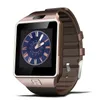 Montres-bracelets DZ09 Montre intelligente Horloge avec fente pour carte SIM Push Message Connectivité Bluetooth Téléphone Android Mieux que Smartwatch Hommes Montre 230506