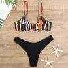 Costume da bagno da bagno femminile junior condole condole tipo femminile sexy cintura bikini a due costumi da bagno a strisce costumi da bagno e costume da bagno lunghe gonna