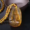 Hanger kettingen Boeddha voogd goden ketting mannen gesneden gelukkige amulet voor vrouwelijke sieraden
