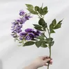 Decoratieve bloemen planten realistische kunstmatige bonsai passie bloem mooie huistuin decoreren