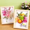 Decoratieve objecten Figurines Gedroogde bloemen Toon PO frame Diy Handgemaakte luxe foto -ambachten voor de woonkamer Muurschildering Decoratieobjecten 230506