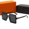 Luxusmarke randlose Damen-Sonnenbrille für Herren Vintage-Designer-Sonnenbrille Square Red Shades UV400 Eyewear 2023