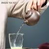 TeAware Authentic Yixing Tea Pot Çin Master El Yapımı Mor Kil Çaydan Güzellik K Yarışıklı TeAware Tie Guanyin Çay Tören Hediyeleri 220ml