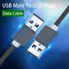 Cell Phone Cables USB to Extension Type A Male Extender for Radiar Hard Disk Webcom Camera Computer Extens 221114