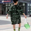 Clothing Sets Children Clothes Fashion Summer Baby teenage boy Boys hiphop korean Casual T Shirt Shorts 2Pcs Sets 6 8 10 12 years 230505