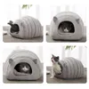 Matten Warm Kat Bed Huisdier Puppy Kat Huis Winter Hond Kat Kussen Mat Indoor Mand Cave Kennel Nest Katten producten Voor Huisdieren Nido de gato