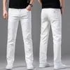 Jeans para hombres Hombres Stretch Skinny Jeans Moda Casual Slim Fit Pantalones de mezclilla Pantalones blancos Ropa de marca masculina Jeans de negocios para hombres Chinos 230506