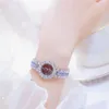 Zegarek bransoletowy dla kobiet na rękę Wristwatches Wzoru Precyzyjne czas 25 mm runda na narzeczone randki ślubne TUE88