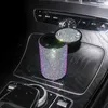 New Rhinestones Car Ashtray Smoke Cup Holder Cigar Holder Pretty Cool Ashtray Bling Car Assessoires Interior for Women Girls