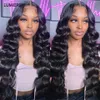 Hair pieces Lumiere Loose Deep Wave Bundles with Closure Peruvian Remy 100 Human Frontal 230505