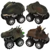 Cadeau de la journée pour enfants jouets dinosaur modèle mini voiture à dos de la voiture cadeau camion passe-temps