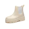 Regenstiefel Regenstiefel warmfeste Gummischuhe Dame rutschfeste Stiefeletten Regenstiefel im britischen Stil 230505