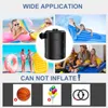 Hydratation Gear Électrique Pompe À Air Gonfleur Batterie Rechargeable Compresseur Portable pour PVC Bateau Matelas Gonflable Piscine Radeau Lit 230505