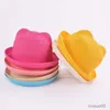 Casquettes Chapeaux Mode Belles Filles Garçons Chapeaux De Paille Coiffe D'été Enfants Bébé Seau Chapeau De Soleil Mignon Oreille Solide Floppy Beach Cap Pour Enfants