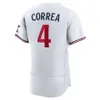 Custom Baseball Jerseys Men Women Jeugd 23 Royce Lewis 3 Harmon Killebrew 4 Carlos Correa 34 Kirby Puckett 26 Max Kepler 25 Byron Buxton Ryan Jeffers Christian Vazquez