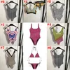 Projektant bikini damskie stroje kąpielowe list drukuj stroje kąpielowe letnia plaża luksusowe kostiumy kąpielowe 17 stylów