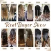 Hair Wefts Full Shine Human Extensions Bundles Ombre Blonde Color 100g Sew In Silky Straight Remy Skin Double For Salon 230505