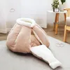 Cat Beds Winter Plus Velvet Padded Pet Dog Bed Warm Closed Pumpkin Litter Bun Cute House Semi-enclosed