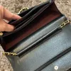 Fashion Flap Women Man Cross Body Bag For Man 7a Clutch Luksusowa torebka TOTE Projektant CC WOC Caviar Big Bag