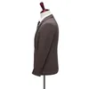 男性Sスーツブレザースーツコートベストパンツ3 PCSセットカジュアルブティックビジネスレトロブリティッシュスタイルの格子縞のジャケットズボンウエストコート230506