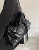 Вечерние сумки Jiaerdi y2k Grunge Vintage Simbag большая емкость черная Pu Tote Ladies Casual Crossbode Bag Luxury Designer Sumbag 230505