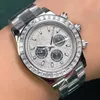 Montre de Luxe Men Watch Automatic Mechanical Watch 40 mm Case en acier inoxydable Fashion Wristwatch