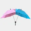 Umbrellas Durable Sun Umbrella Waterproof Wear-resistant Women Men Outdoor Two Person Robust Bracket Camping Supplies