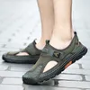 Sandalen Sommer Herren Sandalen Outdoor Mesh Sandalen Soft Clogs Herren Sandalen Slides Handmade Dropship Sandalen Roman Outdoor Slippers 230505