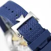 Luxury Men's Mechanical Watches Swiss Famous Watch Seas Watch 5100 Automatisk kedjerörelse Precision Steel Watch Buckle Blue Crystal Watch Mirror