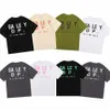 Amerika Yaz Tees Erkek Tişörtleri Kadın Tasarımcı 100% Pamuk Üstleri Adam Rahat Gömlek Luxurys Giyim Sokak Şortlu Kılıf Kıyafetleri
