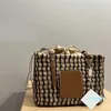 2023 Beach Bags Women Women Summer Designer Facs Luxury Hand Hands Straw Basket