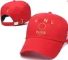 Casquette parisienne de marque de luxe Designer papa gorras 6 panneaux Designer d'os de pierre Casquette Casquettes Hommes brodés chapeau femme France course à pied en plein air hip-hop classique pare-soleil a5