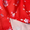 Vêtements Ethniques Bebovizi Plage Yukata Hommes Femmes Cardigan Rouge Blouse Harajuku Japon Fleurs De Cerisier Kimono Femme Style Japonais Vêtements Sexy