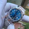 U1 126334 Watch 41mm Mens Watches m126334-0002 watch Blue dial Watch Men's Automatic 2813 Jubilee Bracelet Date Pit Pattern Wristwatches