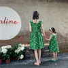 Familie Passende Outfits Mutter Töchter Passendes Ärmelloses Kleid Mutter Und Baby Mädchen Sommerkleider Für Frauen Kleidung Paar Look Eltern Und Kind Kleid 230506