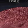 장식용 꽃 자연 고품질 고품질 순수한 신자르 모래 곡물 파우더 암석 표본 그림을위한 어두운 붉은 돌 안료