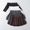 Skirts 03 Spring Summer Women Female Sexy Polyester Brand Skirt 230506